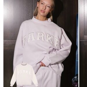 Parke Mockneck - Parke Sport drop - Lilac + white